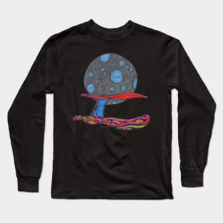 Ethereal Whale Tail Long Sleeve T-Shirt